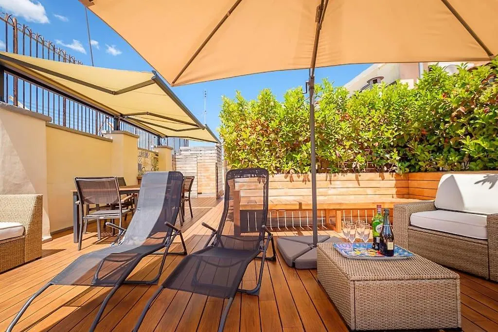 Ht Borromini Penthouse Lägenhet Rom