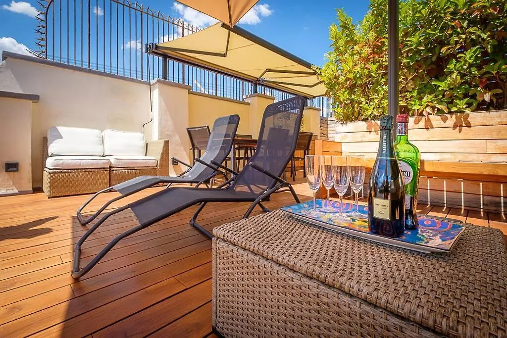 Ht Borromini Penthouse Lägenhet 0*, Rom Italien